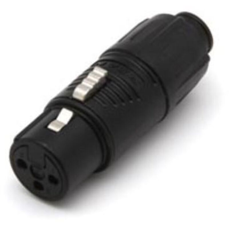 foto del prodotto adattatore tiny xlr femmina-maschio - nero - rean