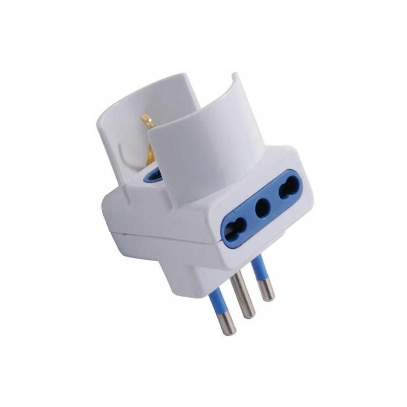 foto del prodotto adattatore triplo schuko 16a t sk