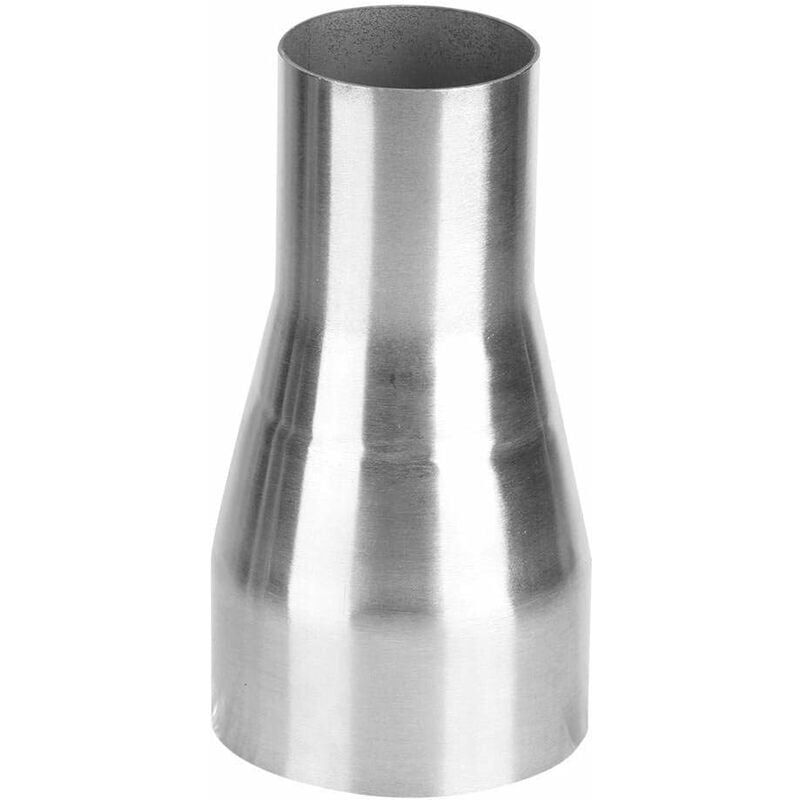 foto del prodotto adattatore tubo di scarico, adattatore tubo di scarico, adattatore tubo connettore tubo di scarico in acciaio inossidabile universale parte modificata, adattatore tubo di scarico parte modificata