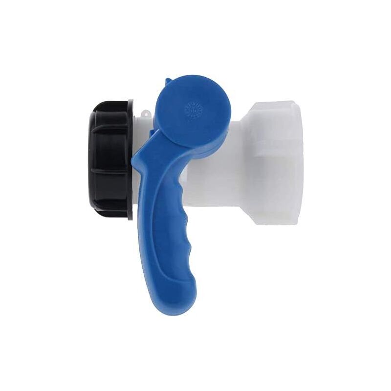 foto del prodotto adattatore universale ibc, adattatore valvola di intercettazione ibc, valvola di scarico universale ibc, adattatore valvola a farfalla, per cisterna