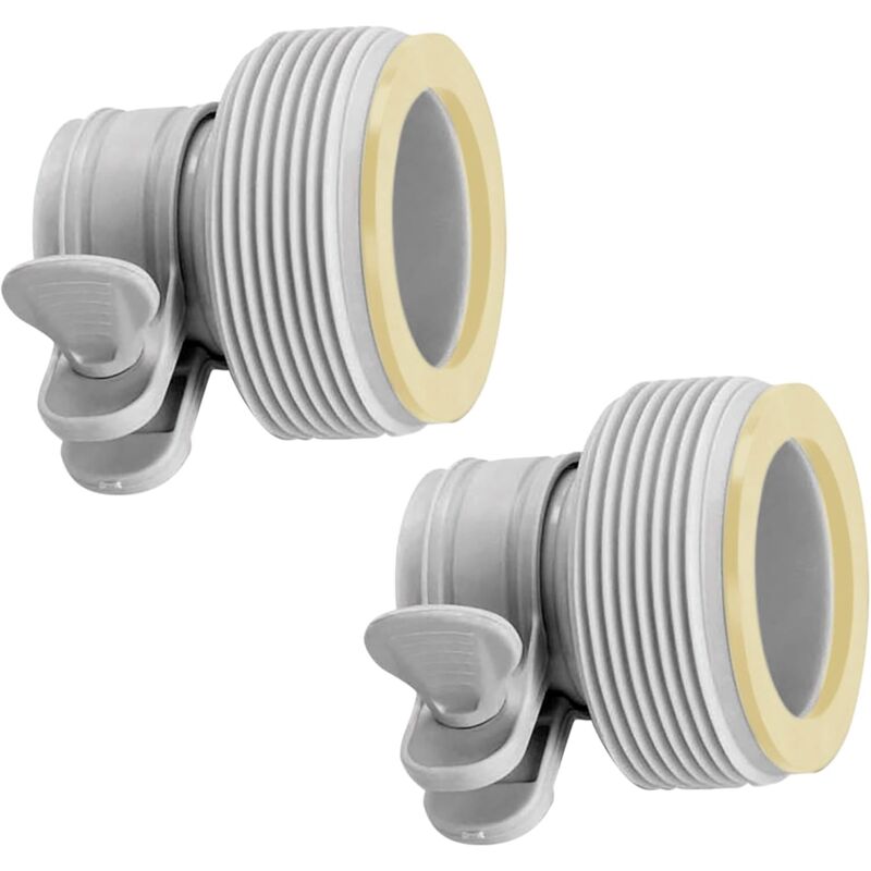 foto del prodotto adattatori b 2 pz per tubi intex da 32 mm a 38 mm