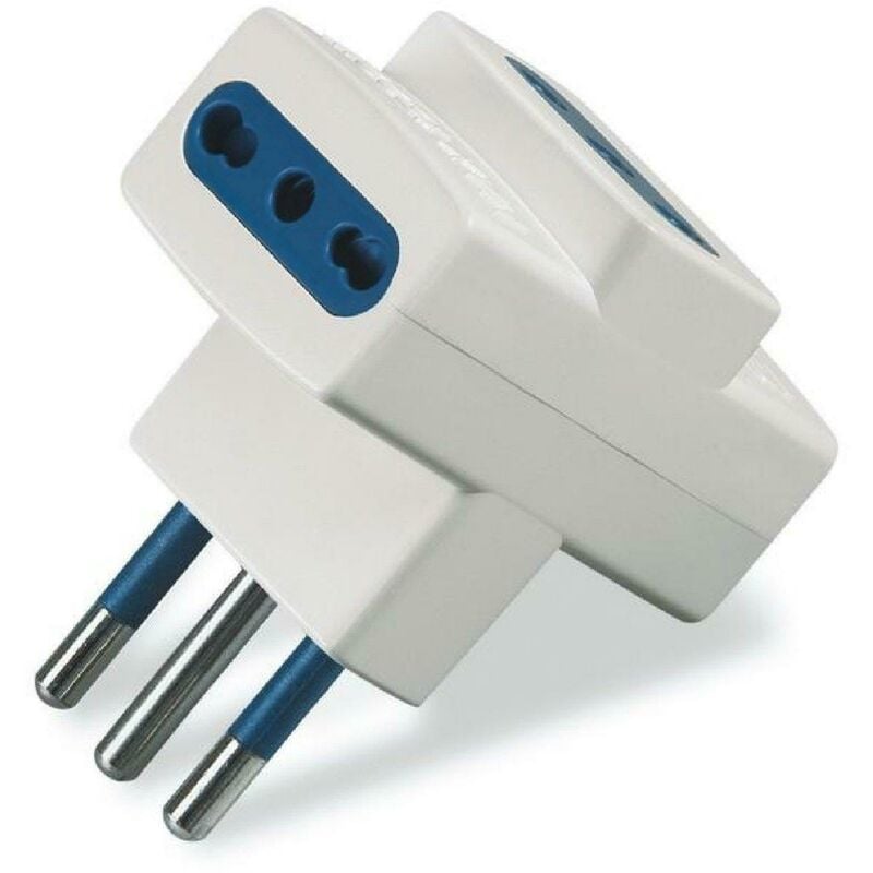 foto del prodotto adattatori tripli spina tripla spi 16a pre10 16a 146.550 3 scame