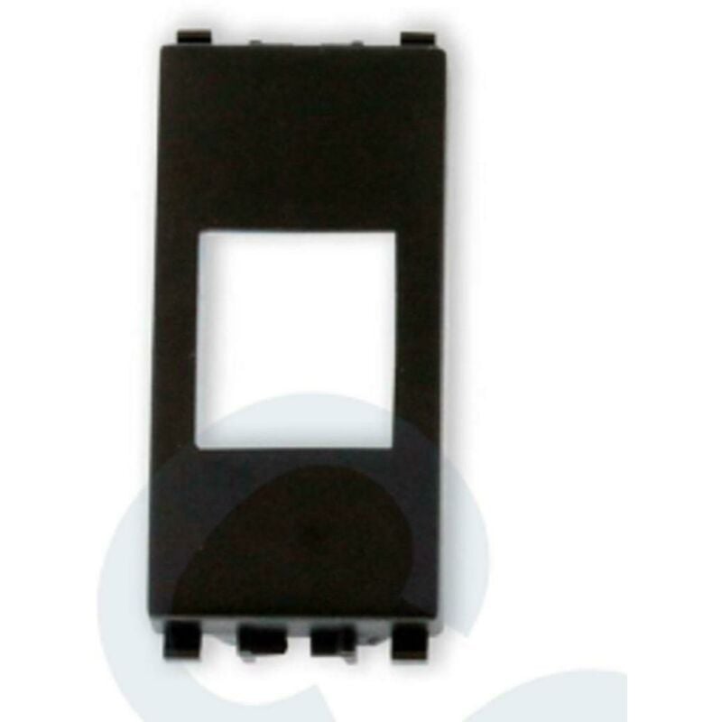 foto del prodotto adattattore per telaio vimar ark nero ccs rj45 nero 2004063 qubix