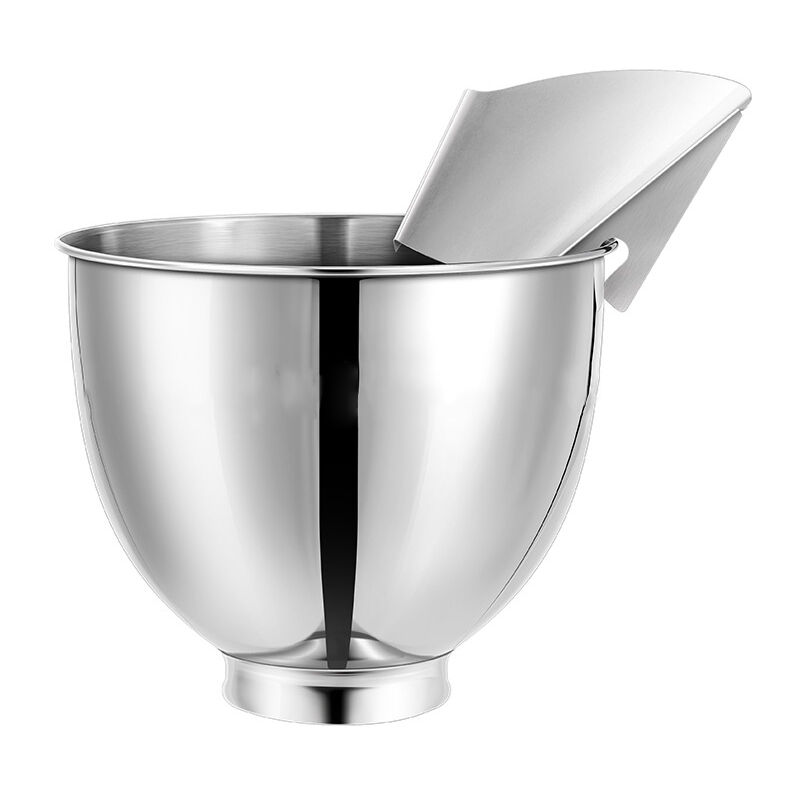foto del prodotto adatto per kitchenaid chef machine, kitchen treasure, vasca di versamento in acciaio inossidabile, accessori per versare, copertura protettiva