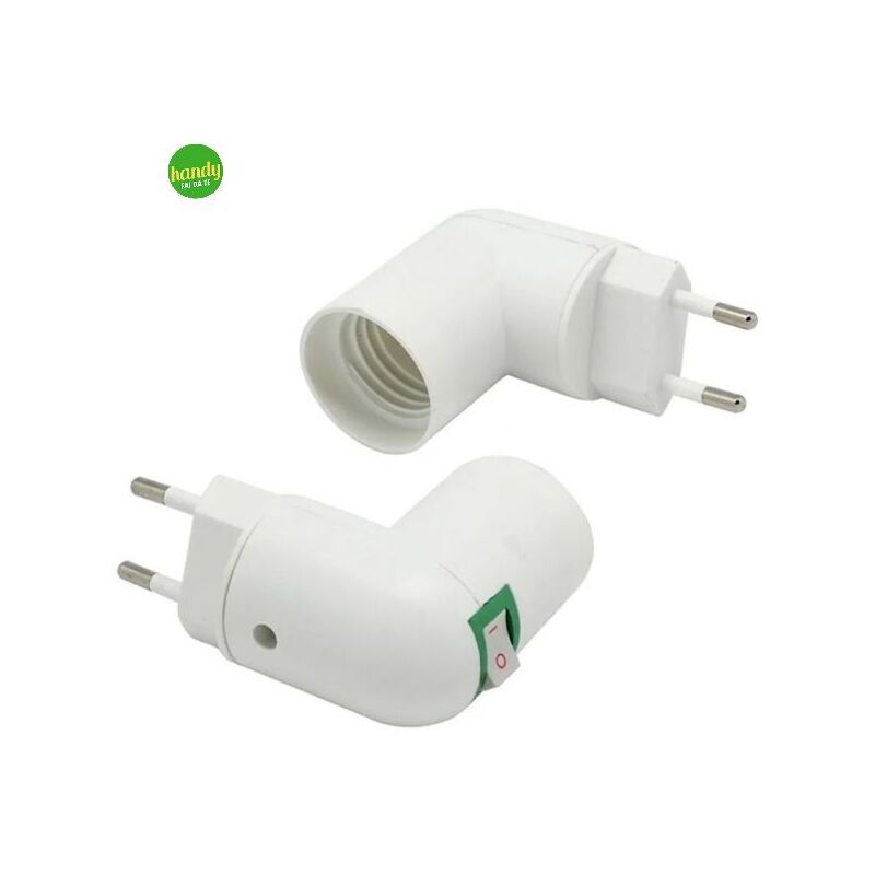 foto del prodotto adattore portalampada con spina electraline 10a