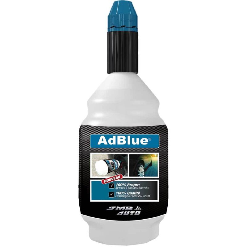 foto del prodotto adblue 1,5 litri smb, bottiglia di ricarica sicura, ad blue gpnox