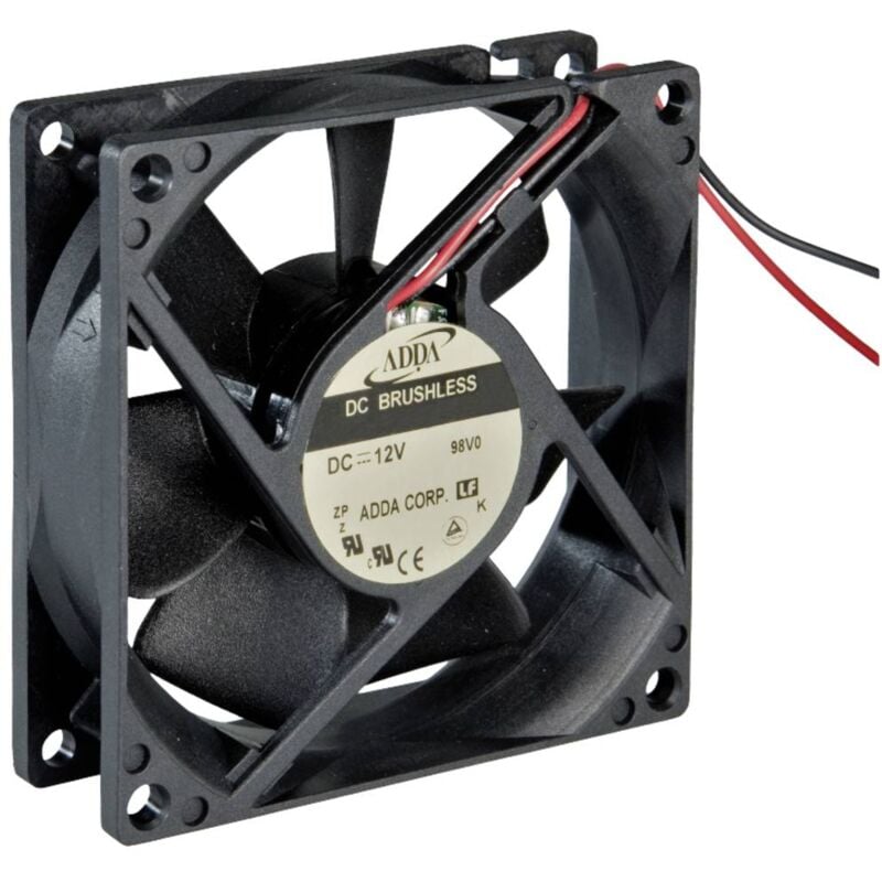 foto del prodotto adda ad08012hb257104 ventola assiale 12 v dc 37.2 m h l x l x a 80 x 80 x 25 mm