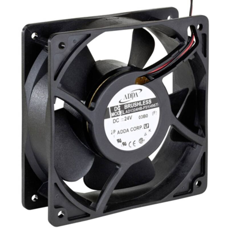 foto del prodotto adda ad1324hb f51 4967 ventola assiale 24 v dc 246.1 m h l x l x a 127 x 127 x 38 mm