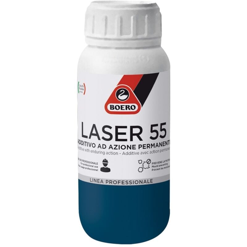 foto del prodotto additivo ad azione permanente antimuffa x idropitture laser 55 boero ml.250