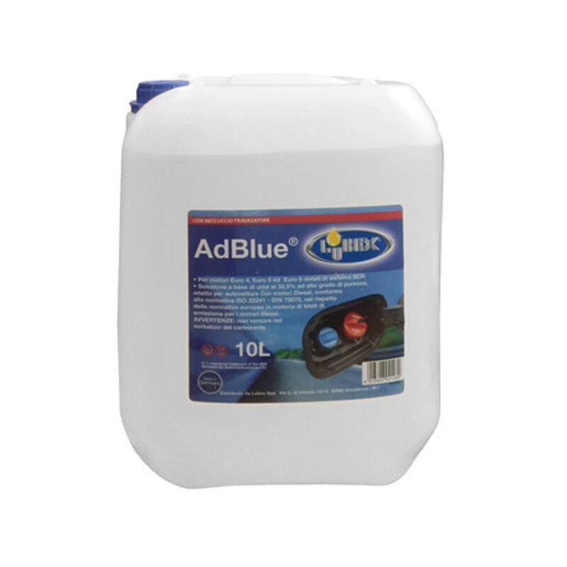 foto del prodotto additivo adblue lubex lt.10 con beccuccio