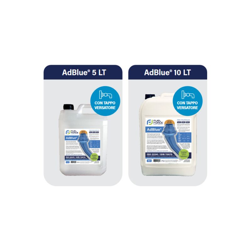 foto del prodotto additivo adblue per veicoli diesel 5 10 lt fuel force size 10 lt