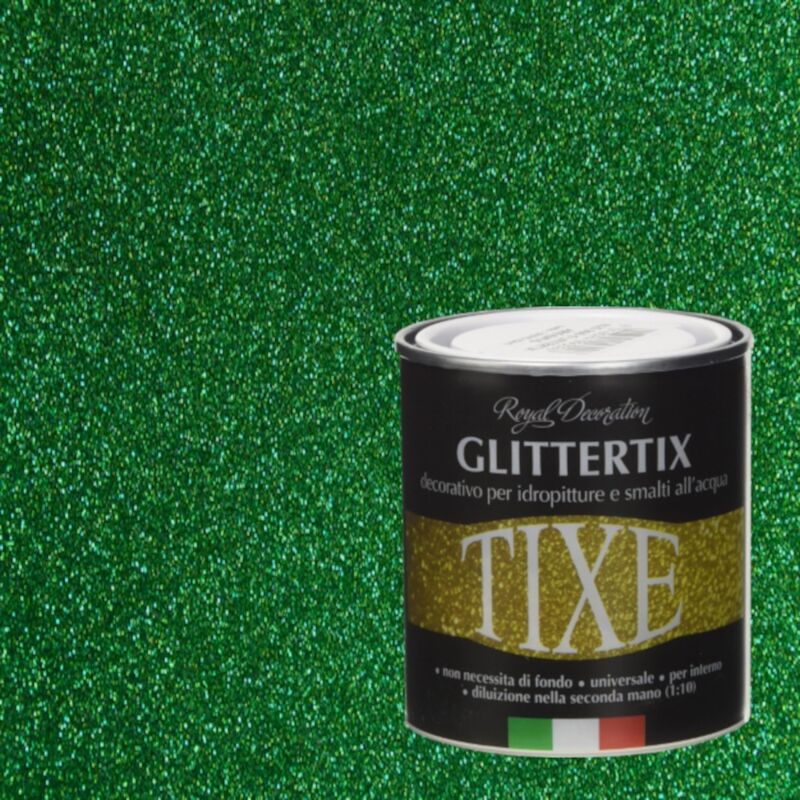 foto del prodotto additivo glittertix verde 250ml