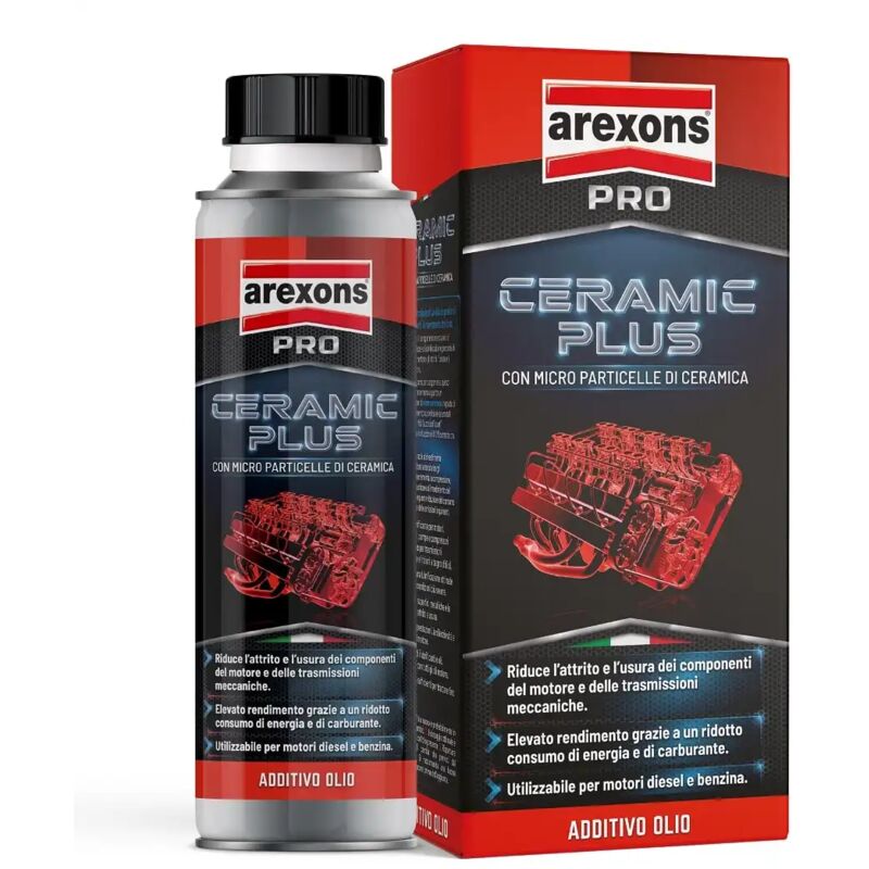 foto del prodotto additivo olio ceramic plus 300ml lubrificante per motori pompe e compressori