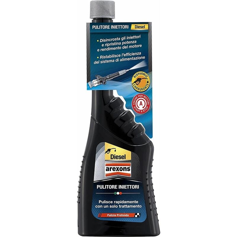 foto del prodotto additivo pulizia iniettori motore diesel arexons pulitore iniettori 250 ml. cod. 9654
