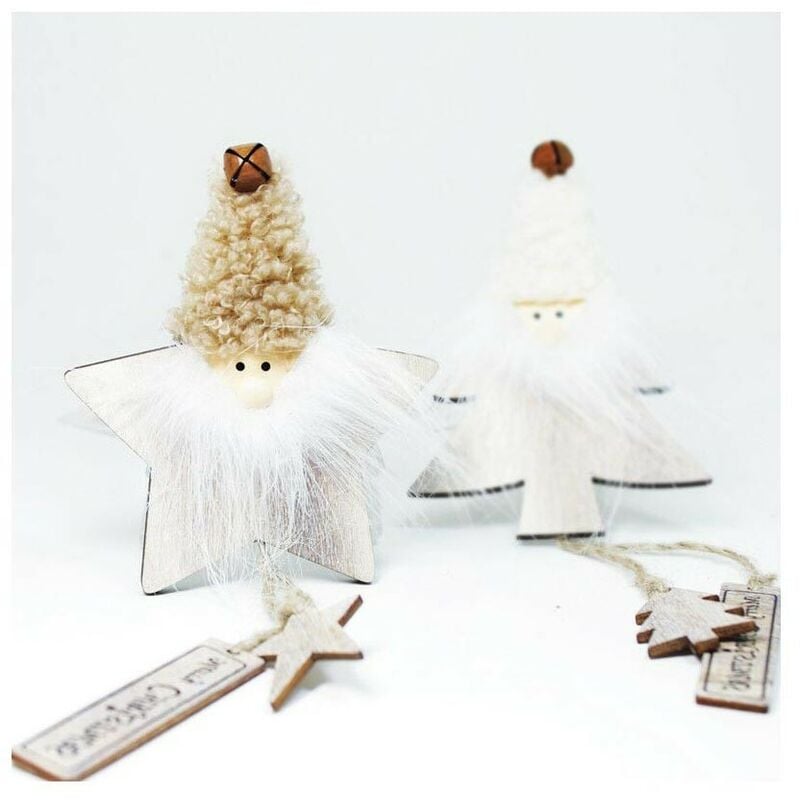 foto del prodotto addobbi natalizi per albero di natale da decorazioni casa natalizia 24x9 cm