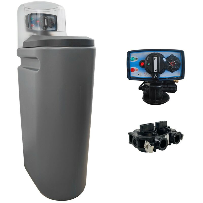foto del prodotto addolcitore acqua 20l fleck 5600 mc cronometrico meccanico fatto in francia