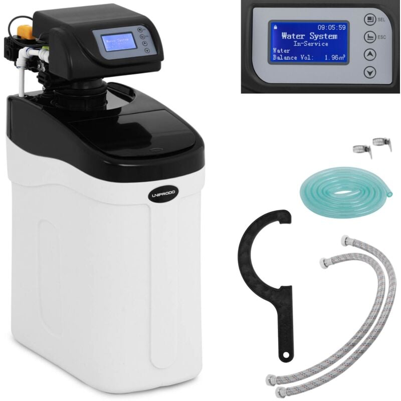 foto del prodotto addolcitore e decalcificatore con valvola automatica 6,5 l 3,3 w lcd
