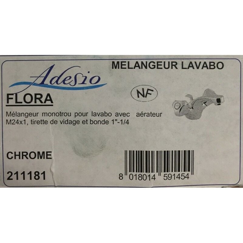 foto del prodotto adesio 211181 miscelatore lavabo monoforo