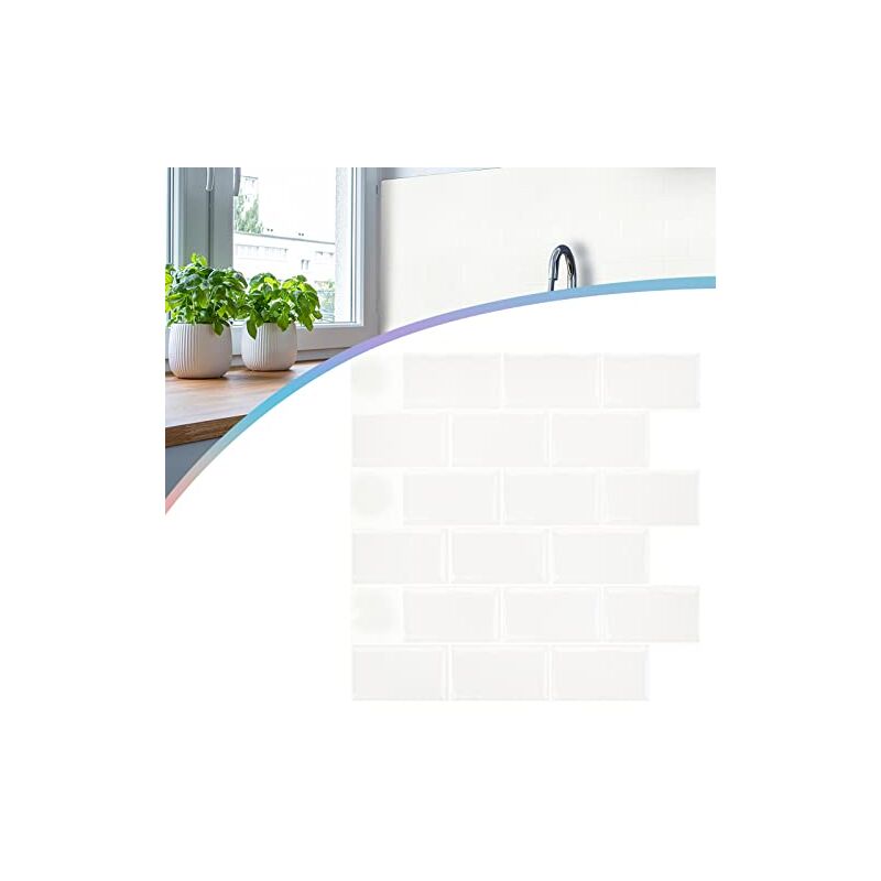 immagine 0 del prodotto adesivi per piastrelle 30x30 cm pellicola per piastrelle in pvc confezione da 10 1 set di pellicole decorative pellicola autoadesiva piastrelle