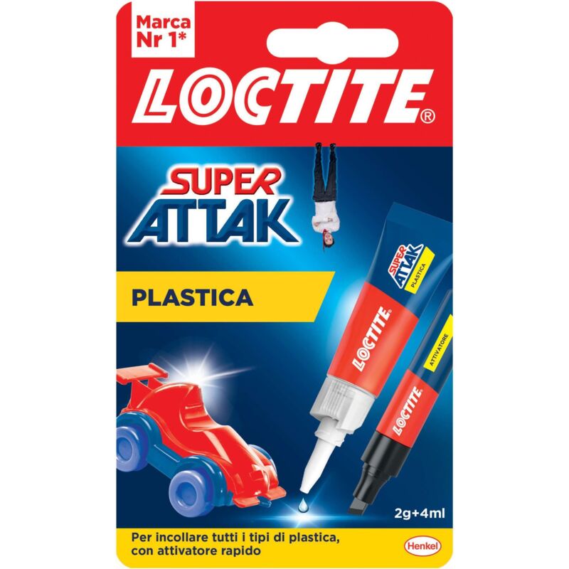 foto del prodotto adesivo attak plastica