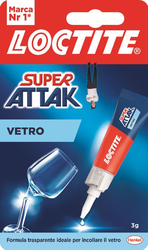 foto del prodotto adesivo attak vetro henkel italia pz 24,0