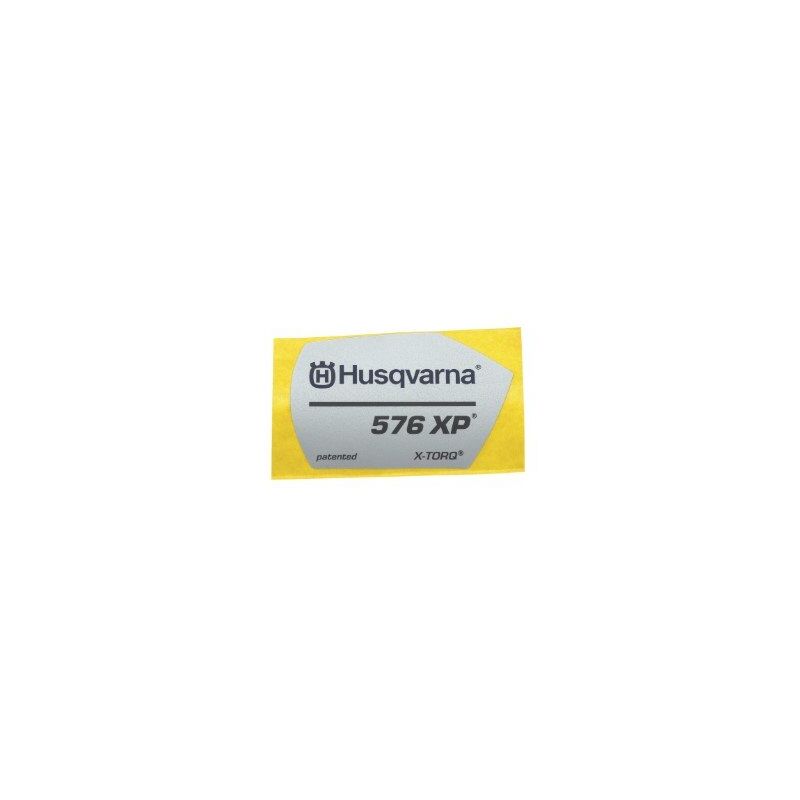 foto del prodotto adesivo avviamento 504094101 originale husqvarna
