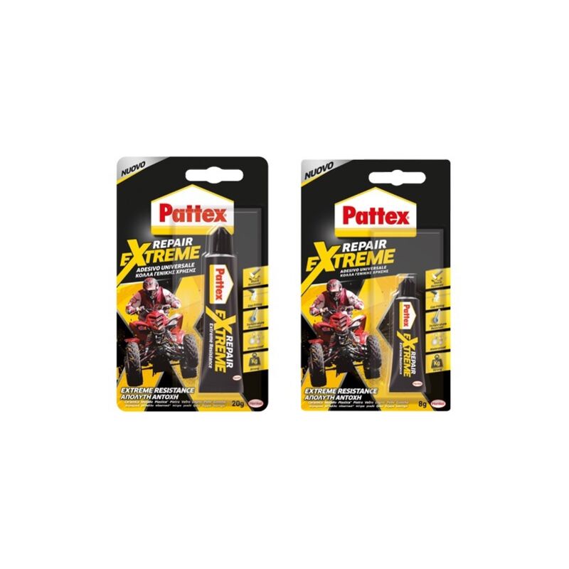 foto del prodotto adesivo colla flessibile ed extraforte pattex repair gel gr.8