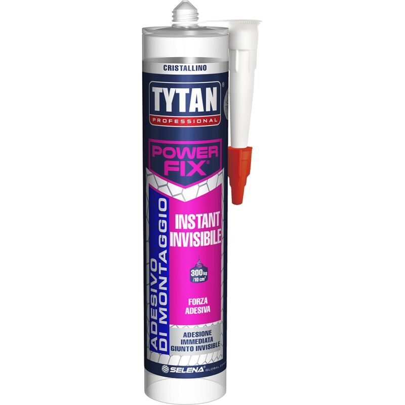 foto del prodotto adesivo di montaggio tytan power fix instant invisibile ml. 290