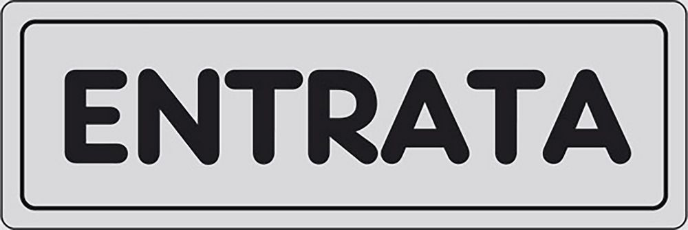 foto del prodotto adesivo entrata negozi uffici attivit commerciali 15cmx5cm