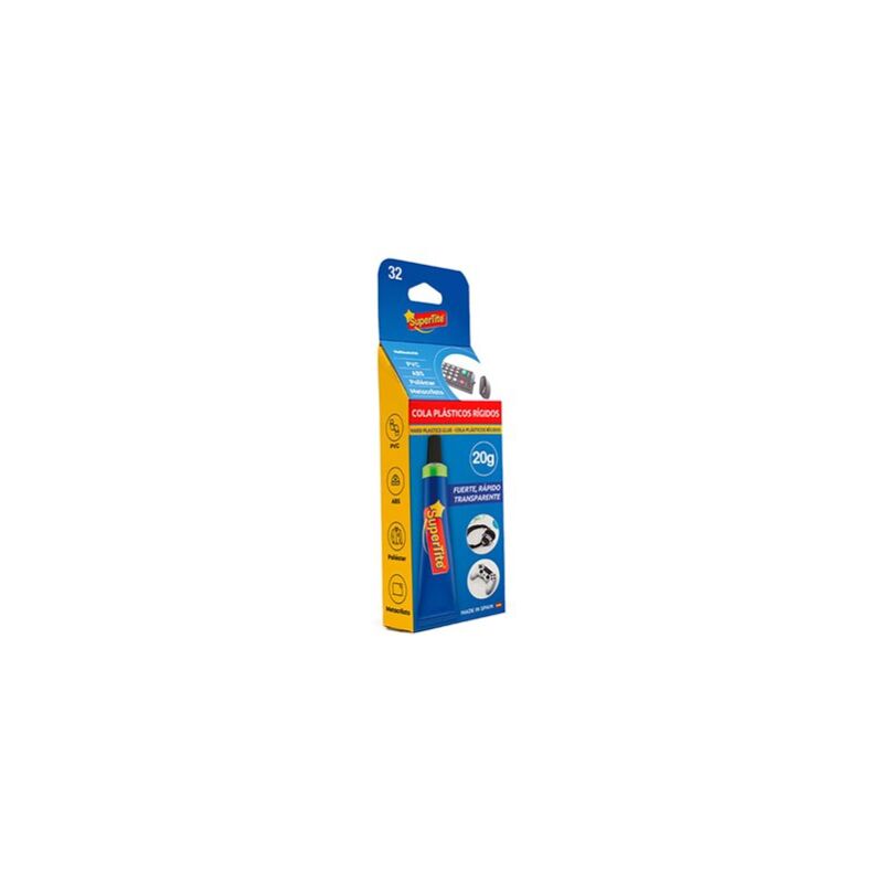 foto del prodotto adesivo in plastica rigida blister da 20 ml 2432 supertite