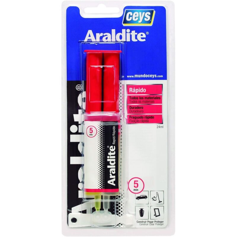 foto del prodotto adesivo istantaneo ceys araldite 510205 veloce 24 ml 2 pezzi