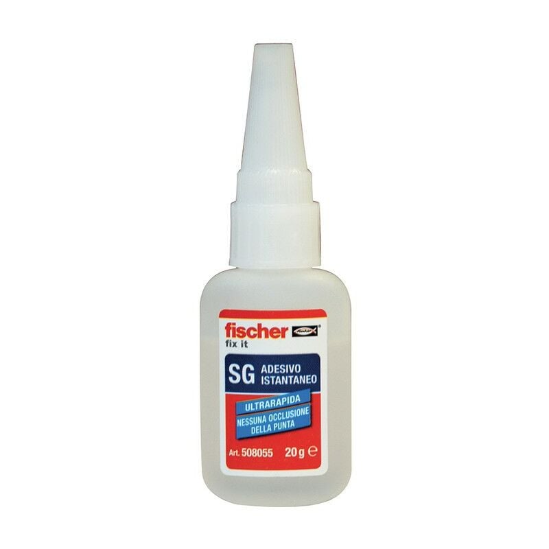 foto del prodotto adesivo istantaneo trasparente 20mg fischer sg 20