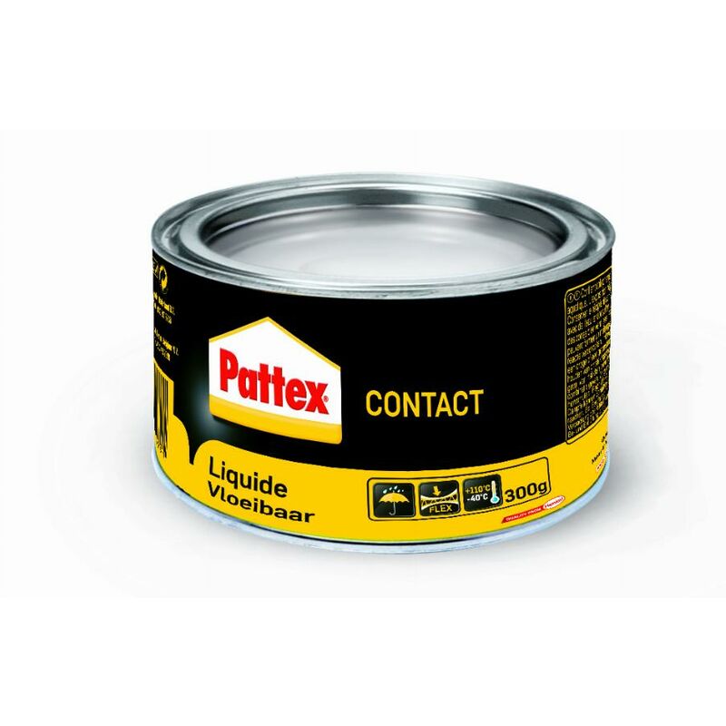 foto del prodotto adesivo liquido per contatti barattolo da 300 g 1419278 pattex