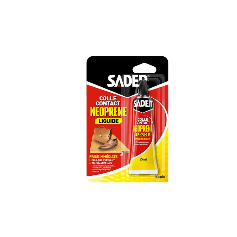foto del prodotto adesivo liquido per contatti in neoprene, tubo da 55 ml.