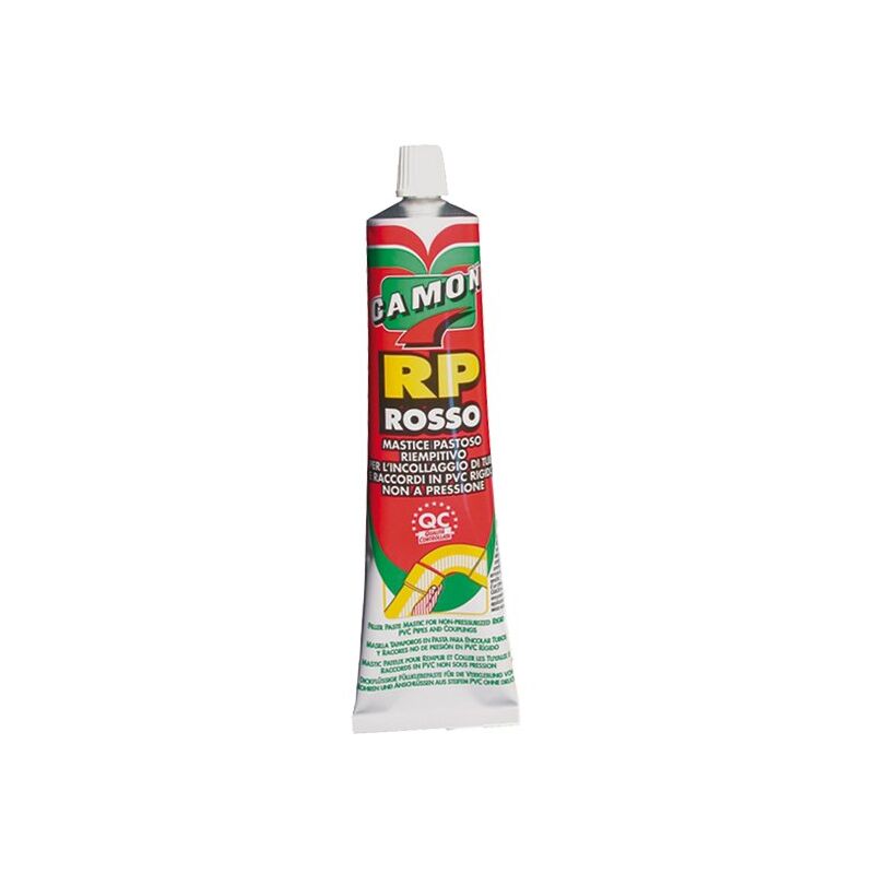 foto del prodotto adesivo riempitivo rp rosso camon 125 gr tubetto