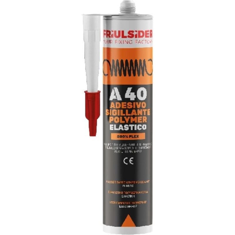foto del prodotto adesivo sigillante elastico polimeri bianco 290ml friulsider a4011