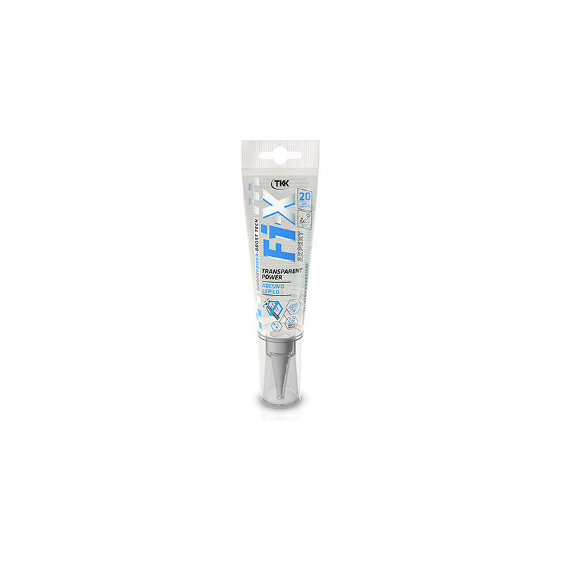 foto del prodotto adesivo sigillante fi x transparent power 125 ml trasparente