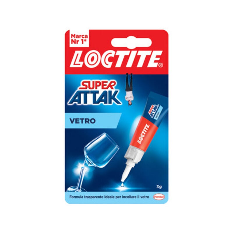 foto del prodotto adesivo super attak vetro 3 g