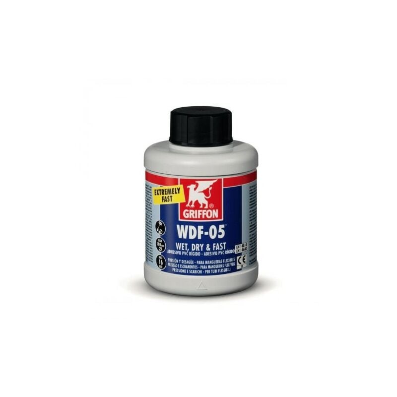 foto del prodotto adesivo tixotropico per pvc griffon wdf 05 250 ml