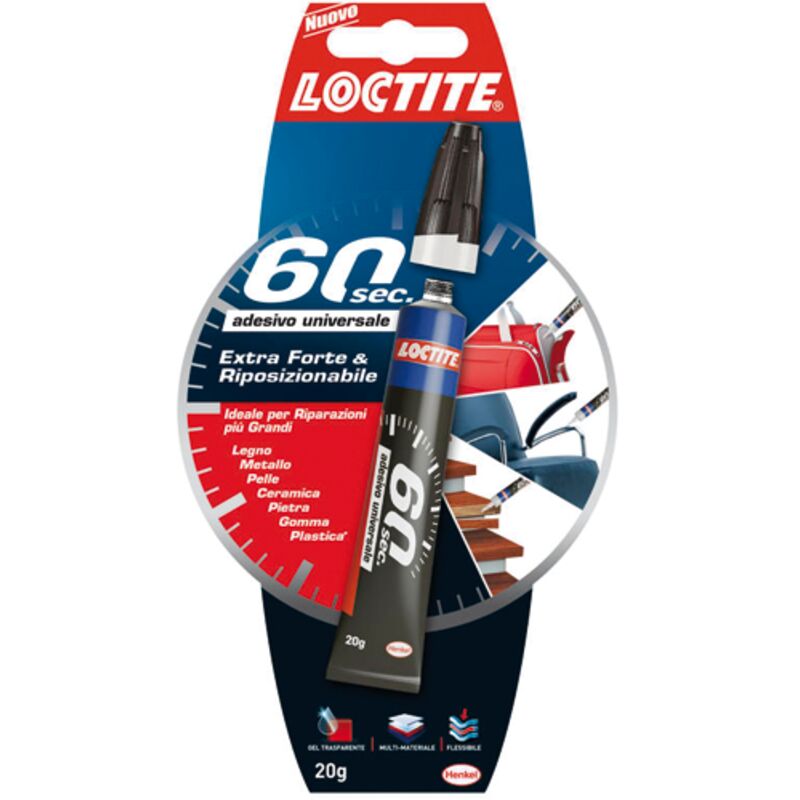foto del prodotto adesivo universale 60 sec. 20gr loctite