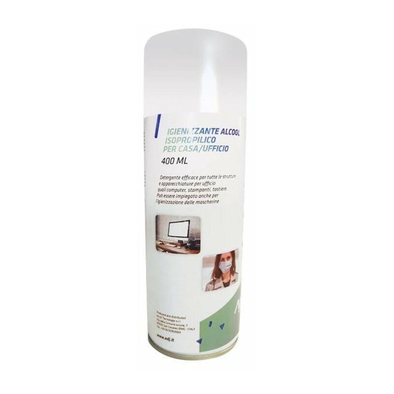 foto del prodotto adj igienizzante alcool isopropilico 400mlper casa computer ufficio