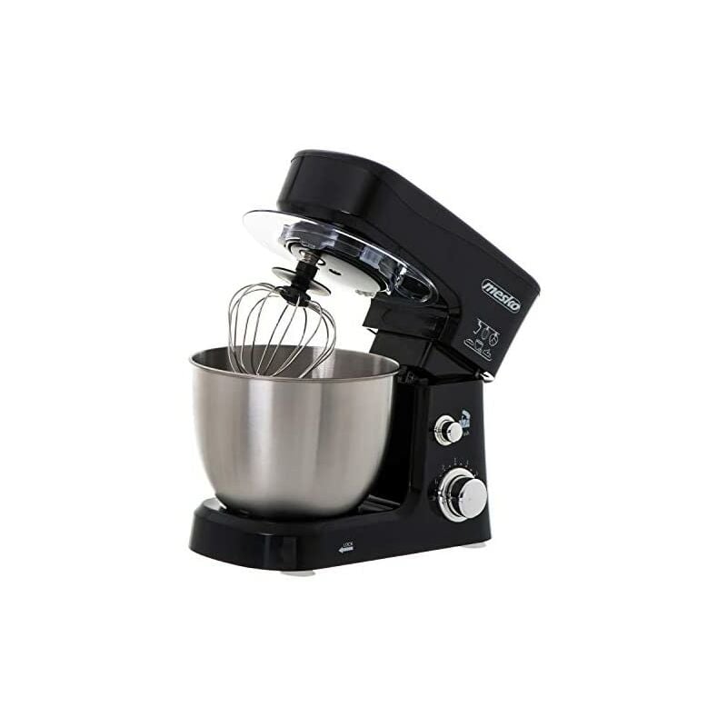 foto del prodotto adler mesko ms4217 robot da cucina impastatrice a colonna, ciotola in acciaio inox da 3,5 l, 6 velocit , gancio per impastare, asta per impastare,