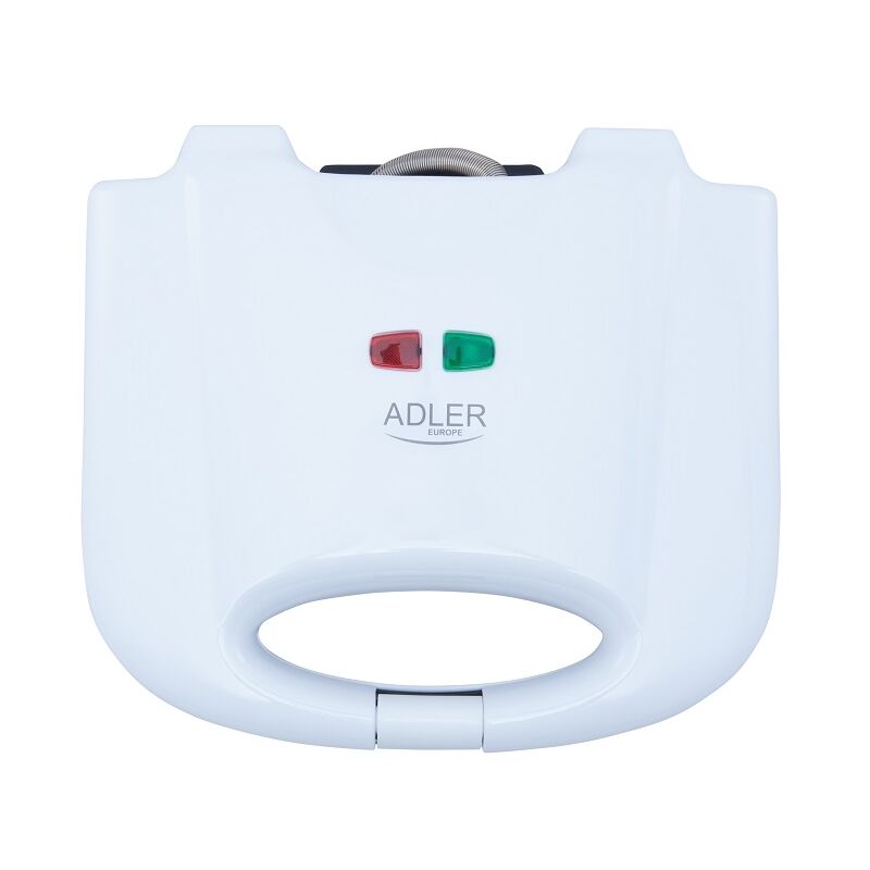 foto del prodotto adler piastra waffle 700w con termostato e rivestimento antiaderente ad311
