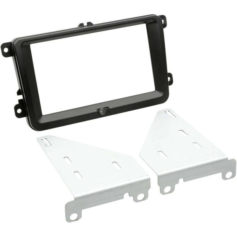 foto del prodotto adnauto - acv 381320-30-1 mascherina per installazione autoradio doppio din adatto per (marca auto): seat, skoda, volkswagen