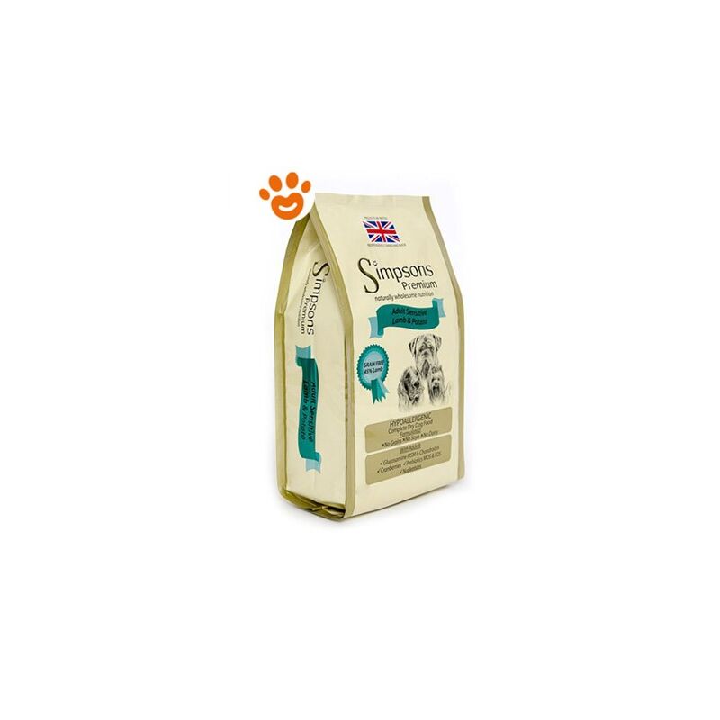 foto del prodotto adult sensitive agnello e patate adult sensitive agnello e patate - sacco da 12 kg - simpsons