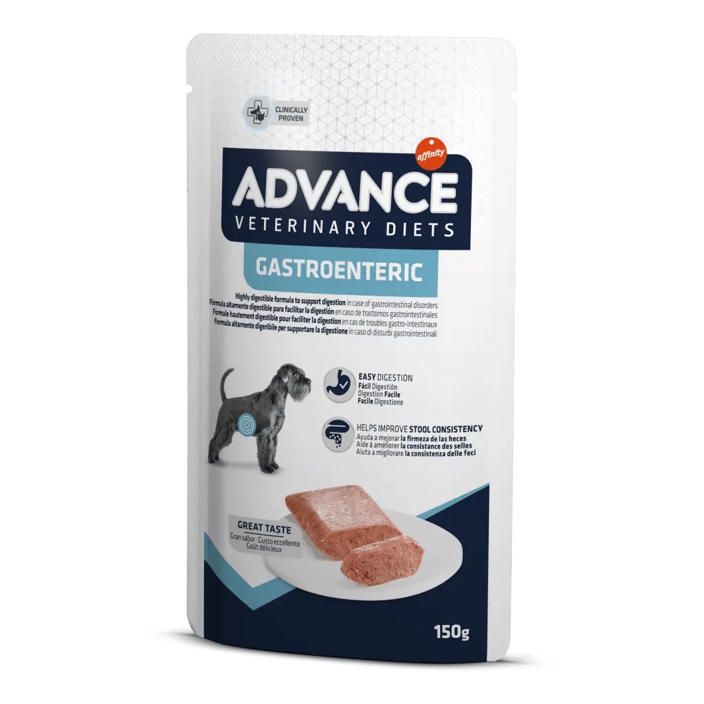foto del prodotto advance cane diet gastroenteric busta 150 gr