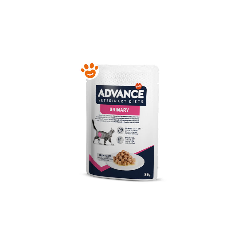foto del prodotto advance cat veterinary diets urinary advance cat veterinary diets urinary bustina da 85 gr