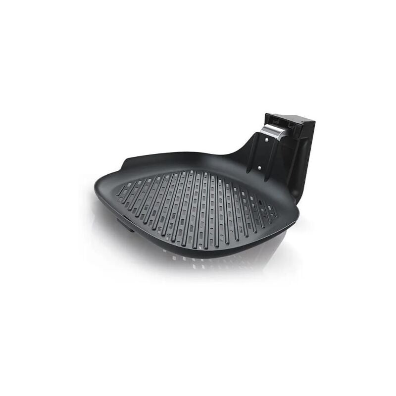 foto del prodotto advance collection gril accessorio per airfryer hd9911 90 hd924x, black, aluminium philips