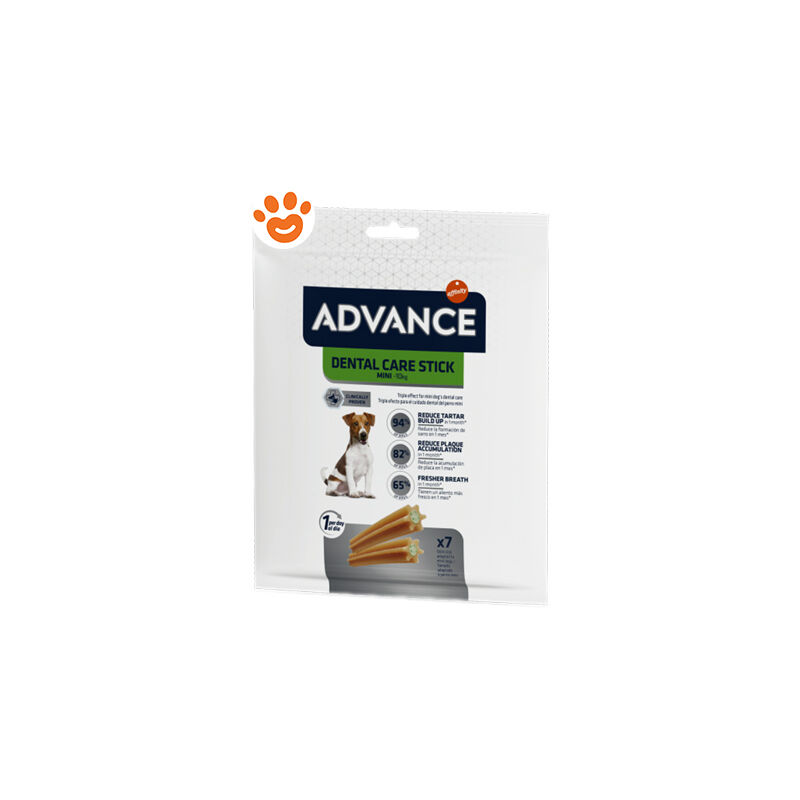 foto del prodotto advance dog snack dental care stick mini dog snack dental care stick mini confezione da 90 gr, any