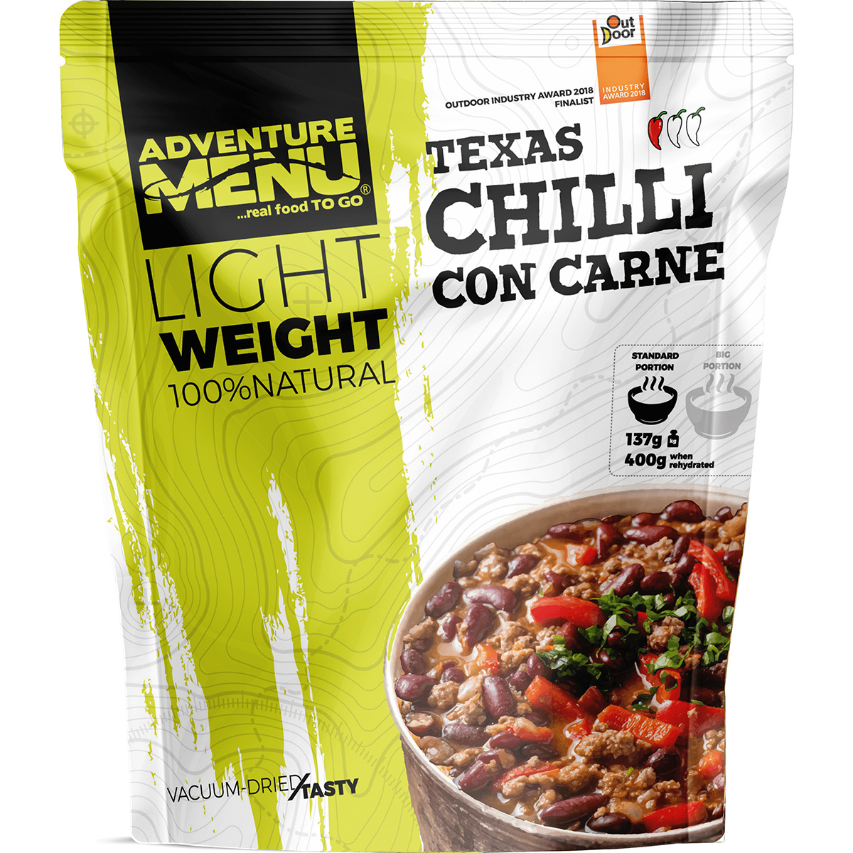 foto del prodotto adventure menu chili con carne